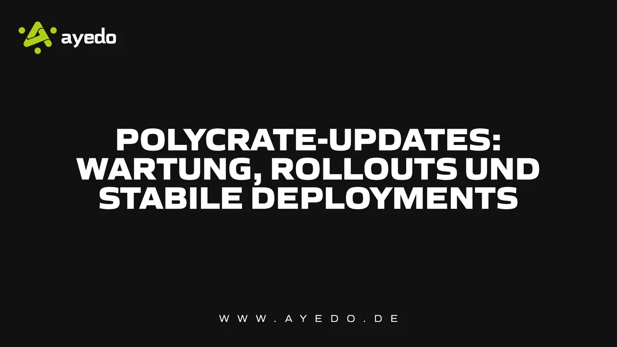 Effective Update Strategies for Polycrate Deployments