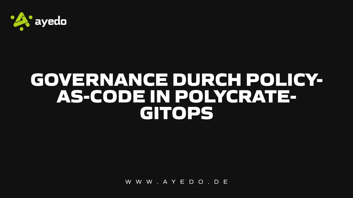 Enhancing Governance with Policy-as-Code in Polycrate-GitOps