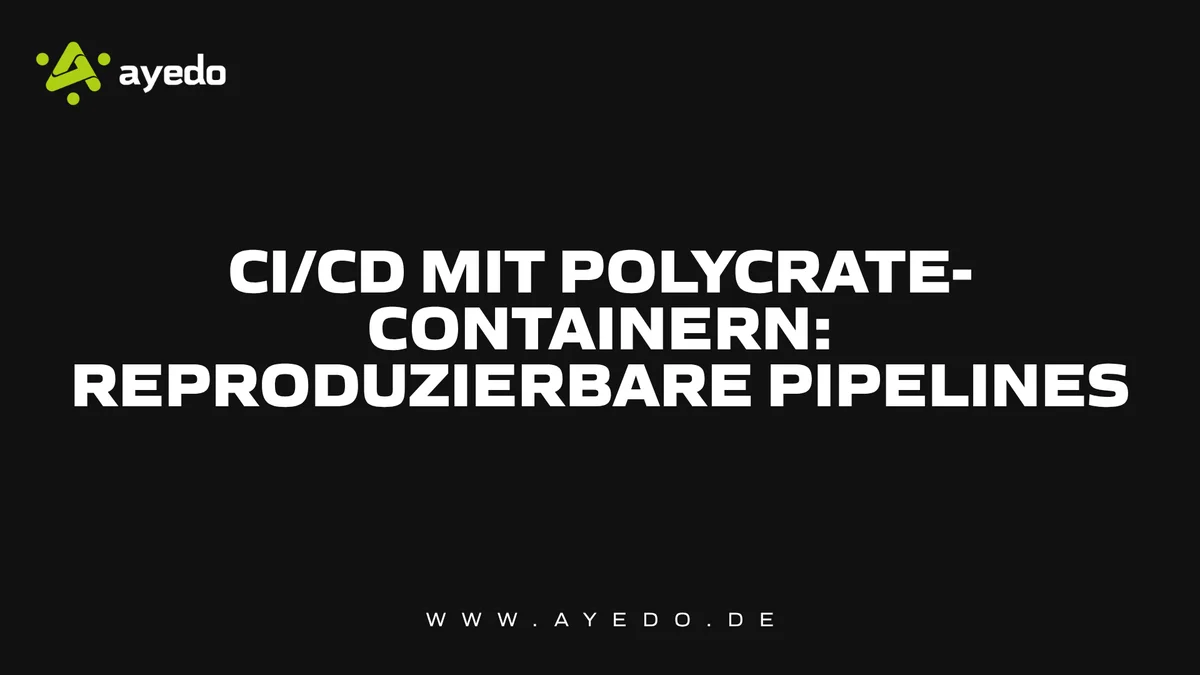 Achieving Reproducible CI/CD Pipelines with Polycrate Containers