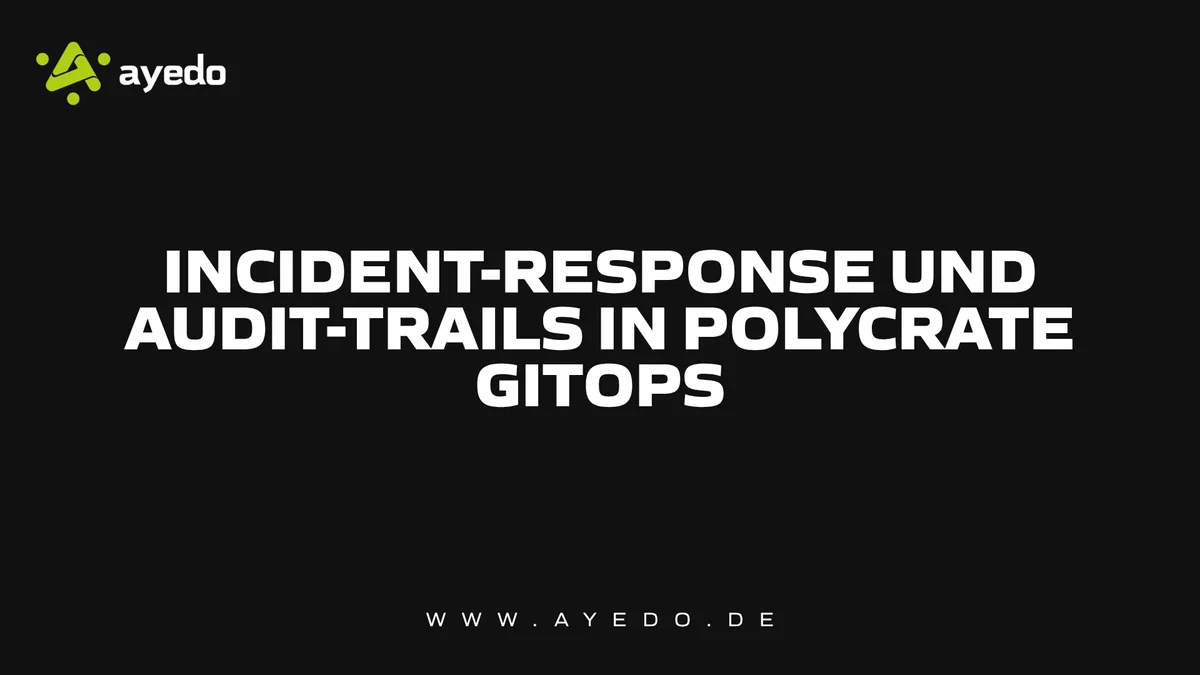 Enhancing Incident Response with Polycrate GitOps