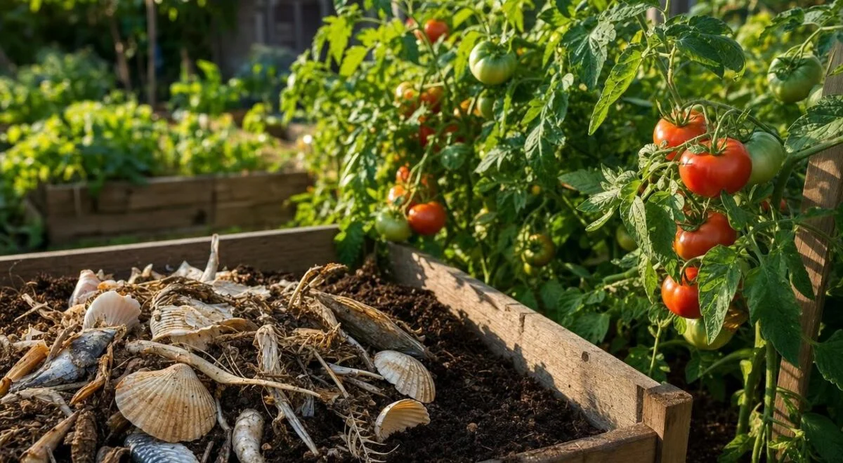 Transforming Kitchen Waste into Powerful Tomato Fertilizer