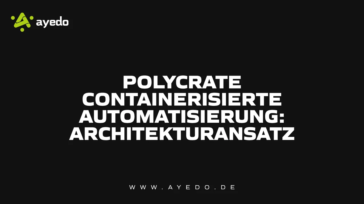 Harnessing Polycrate Architecture for Containerized Automation