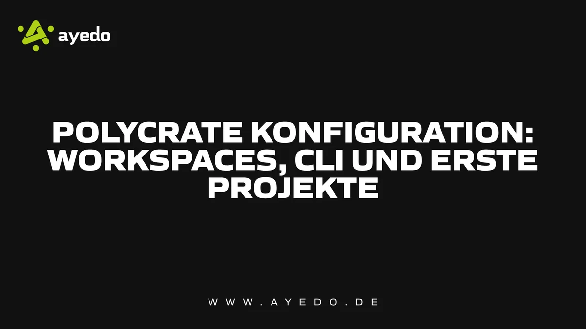 Optimizing Polycrate Configuration: Workspaces, CLI, and Project Setup